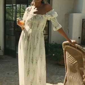 Doen Bijou Dress in Painted Bouquet XS NWT